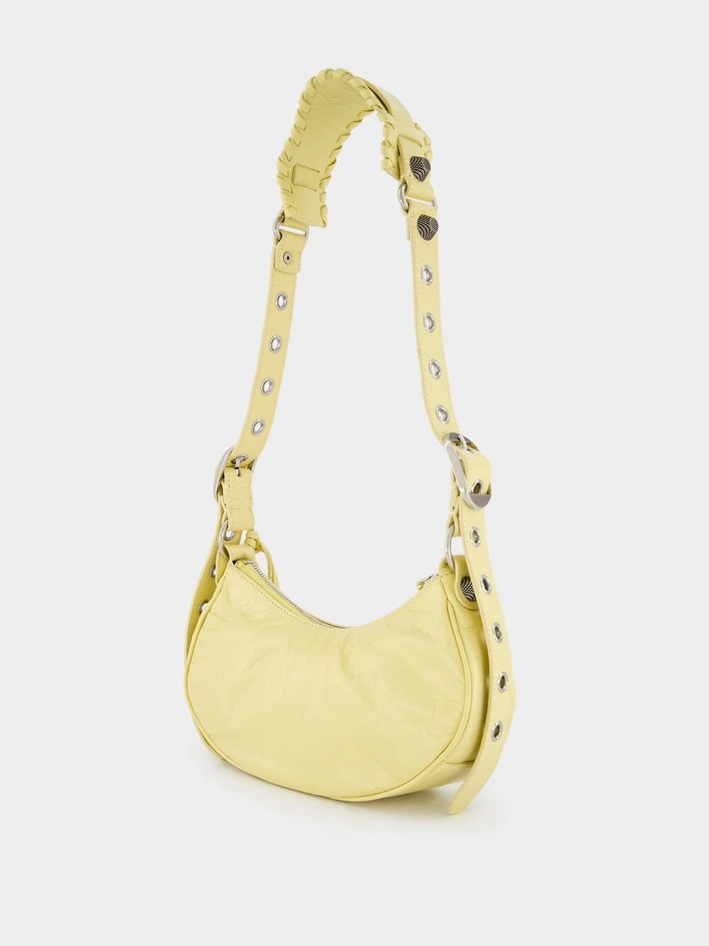 Le Cagole XS Yellow shoulder bag