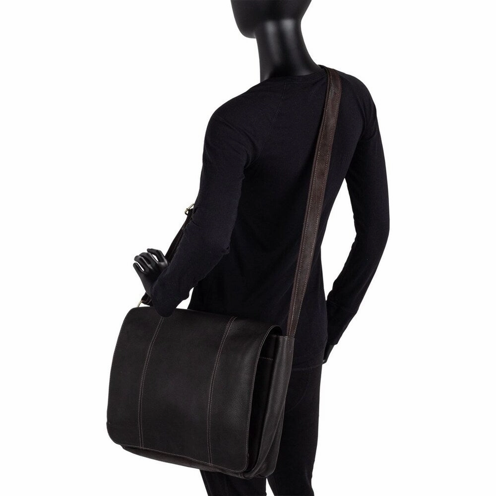 Le Donne Leather Dakota Laptop Messenger