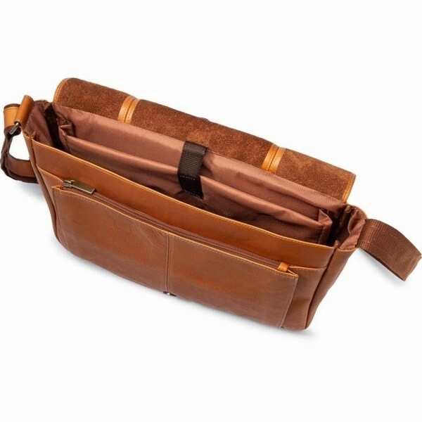 Le Donne Leather Dakota Laptop Messenger