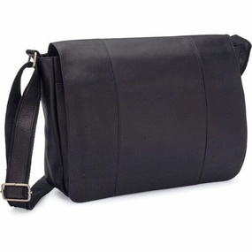 Le Donne Leather Dakota Laptop Messenger
