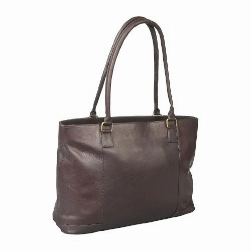 Le Donne Leather Women'S Laptop/Handbag Brief (Caf)