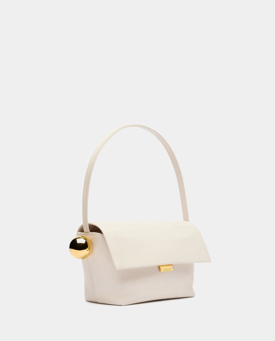 Le Rond Carre Leather Shoulder Bag