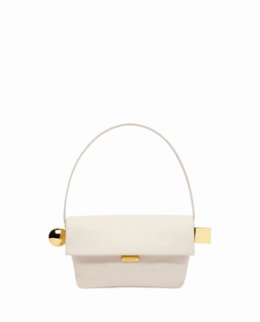 Le Rond Carre Leather Shoulder Bag