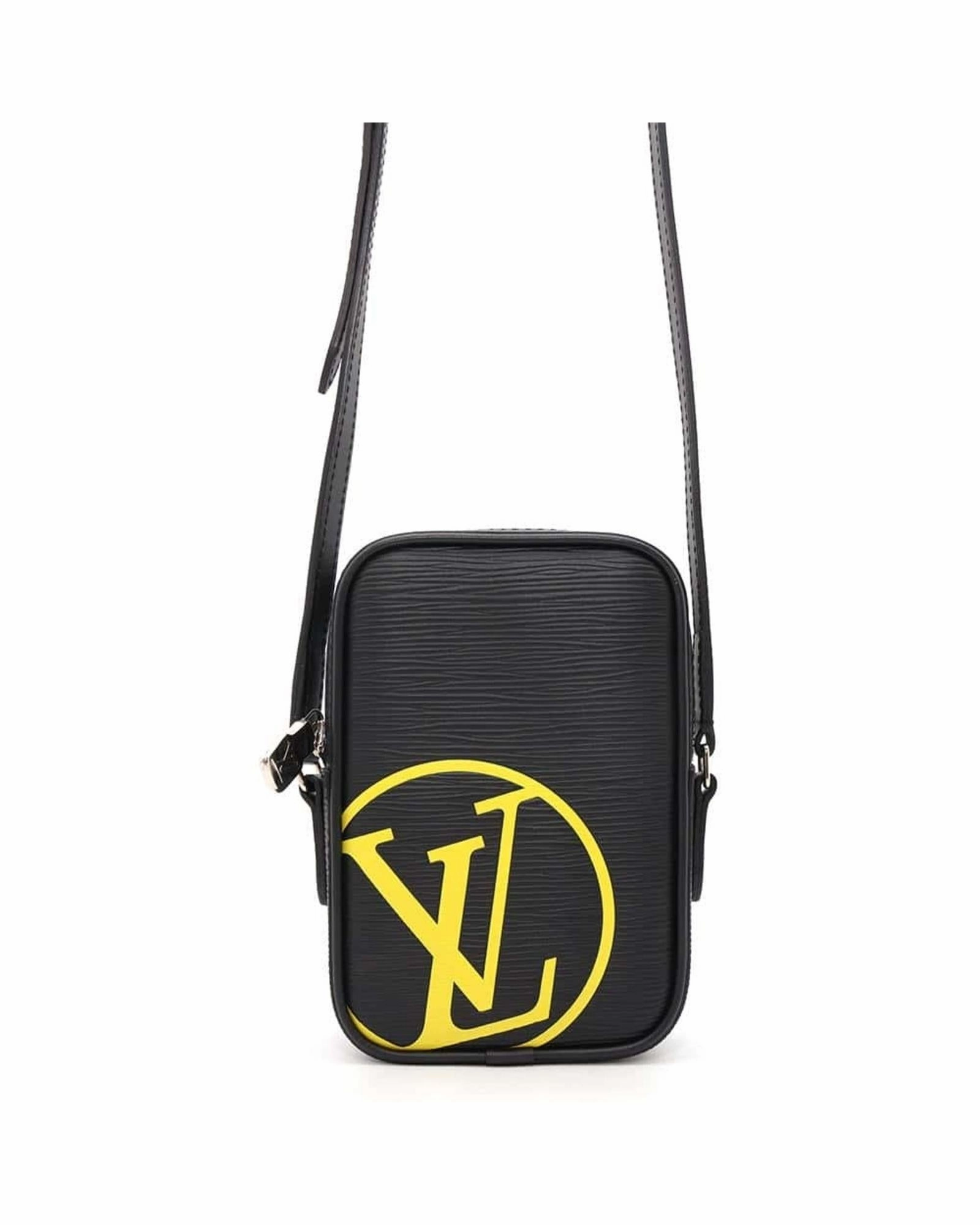 Leather Crossbody Bag with Dust Bag and Minor Scuffs