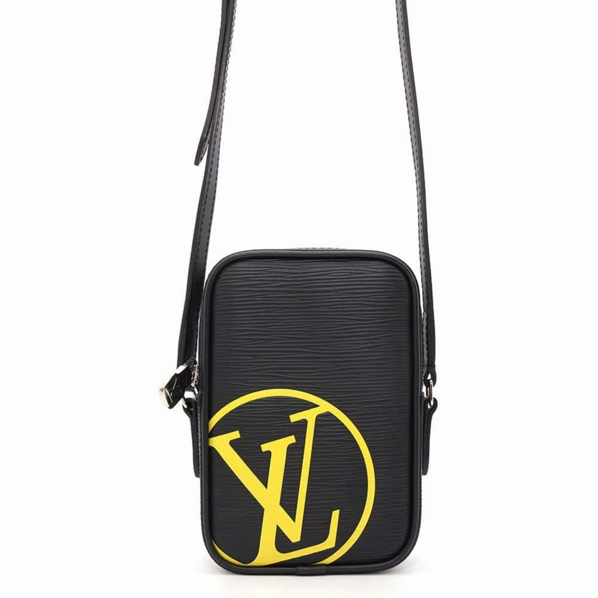 Leather Crossbody Bag with Dust Bag and Minor Scuffs