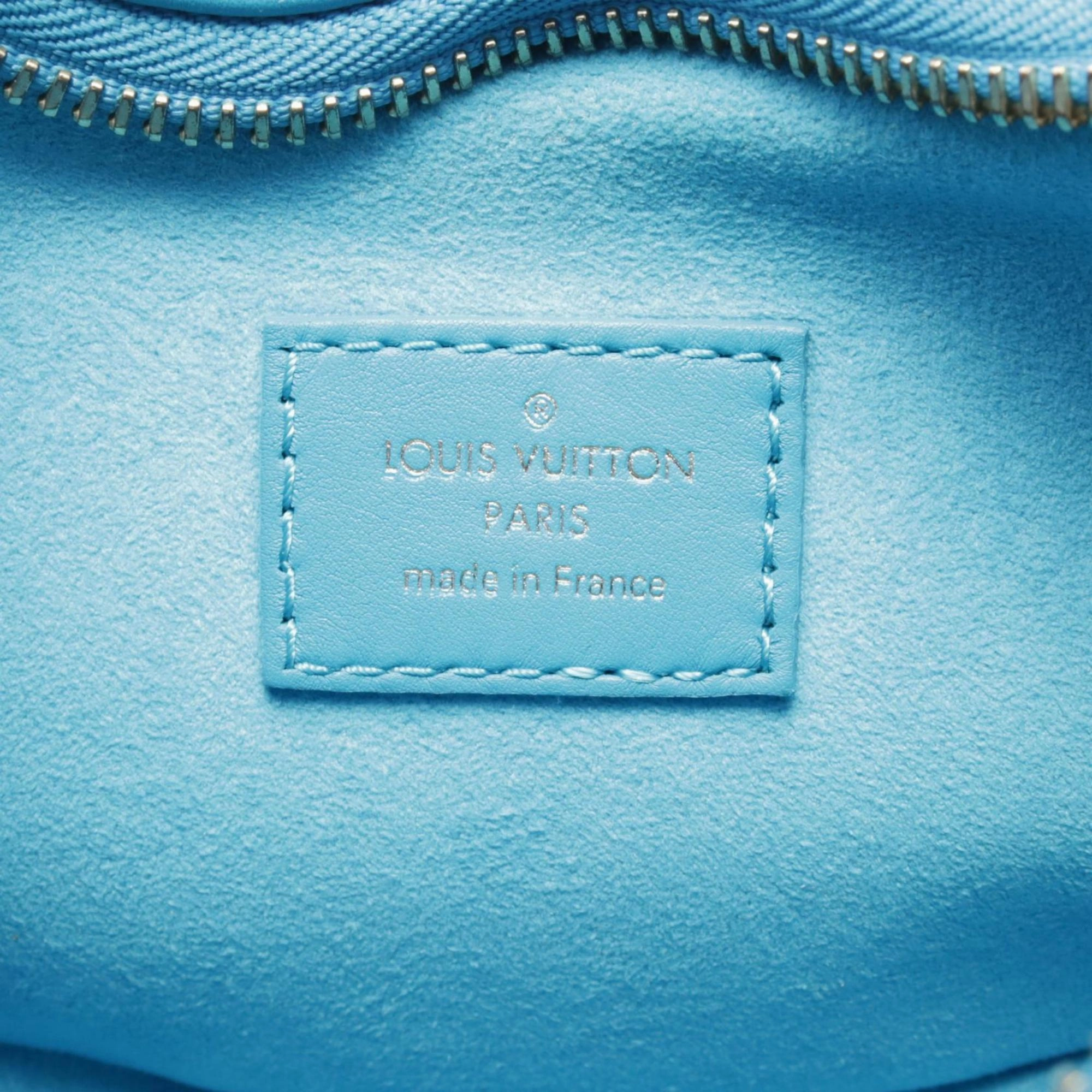 Leather Crossbody Bag with Dust Bag and Shoulder Strap