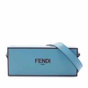 Leather Horizontal Box Crossbody