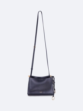 Leather le click small square bag