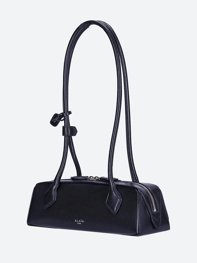 Leather le teckel small handbag