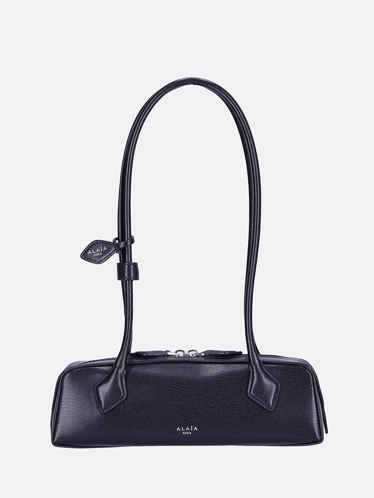 Leather le teckel small handbag