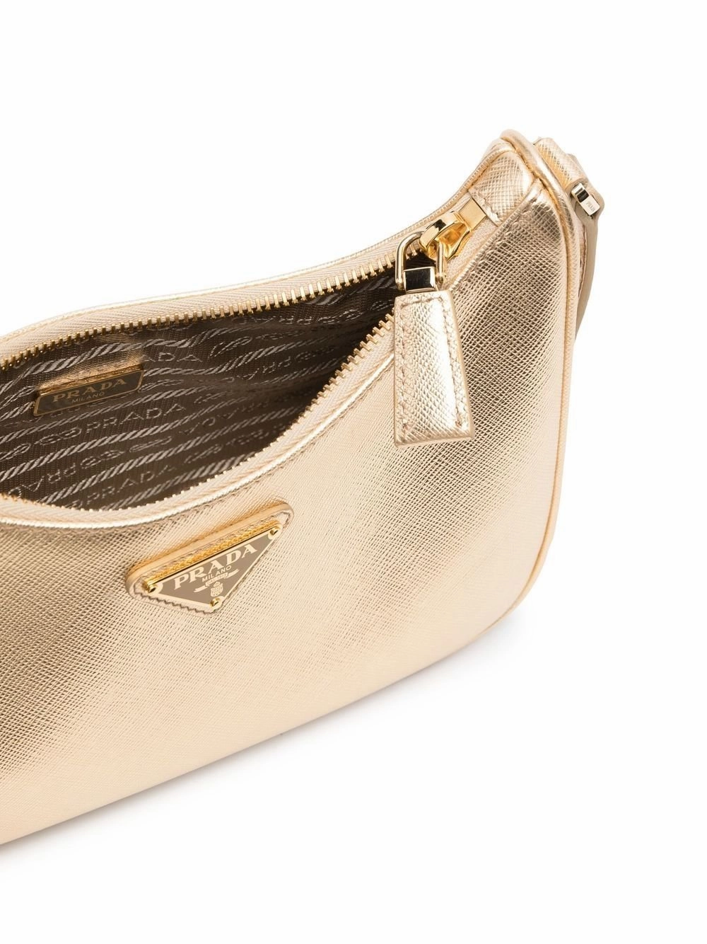 Leather mini handbag