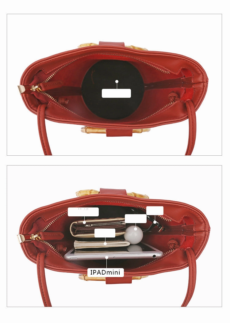 LEATHER WOMENs Bucket Purse Handbag SHOULDER BAG FOR WOMEN