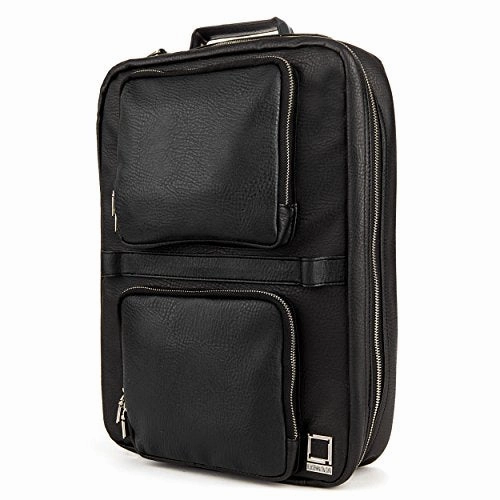 Lencca Quadra 4-In-1 Backpack   Messenger   Briefcase   Tote Bag For Up To 15.6 Inch Laptops -