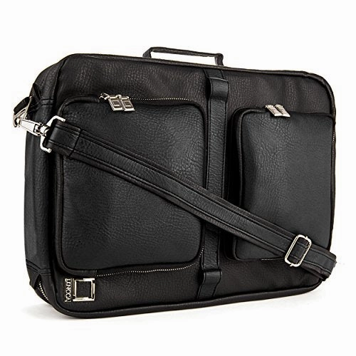 Lencca Quadra 4-In-1 Backpack   Messenger   Briefcase   Tote Bag For Up To 15.6 Inch Laptops -