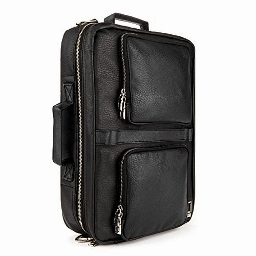 Lencca Quadra 4-In-1 Backpack   Messenger   Briefcase   Tote Bag For Up To 15.6 Inch Laptops -