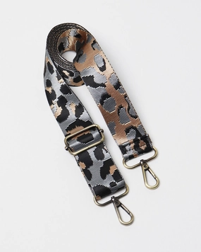 Leopard Strap - Light Grey