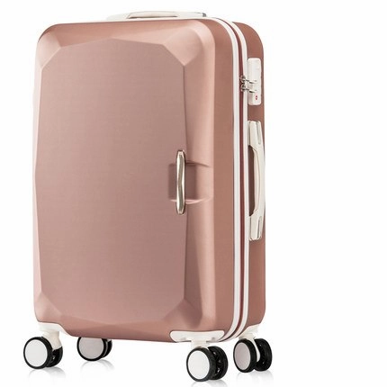 Letrend Women Korea Rolling Luggage Spinner Suitcase Wheels Student Trolley 20 Inch Carry On Travel