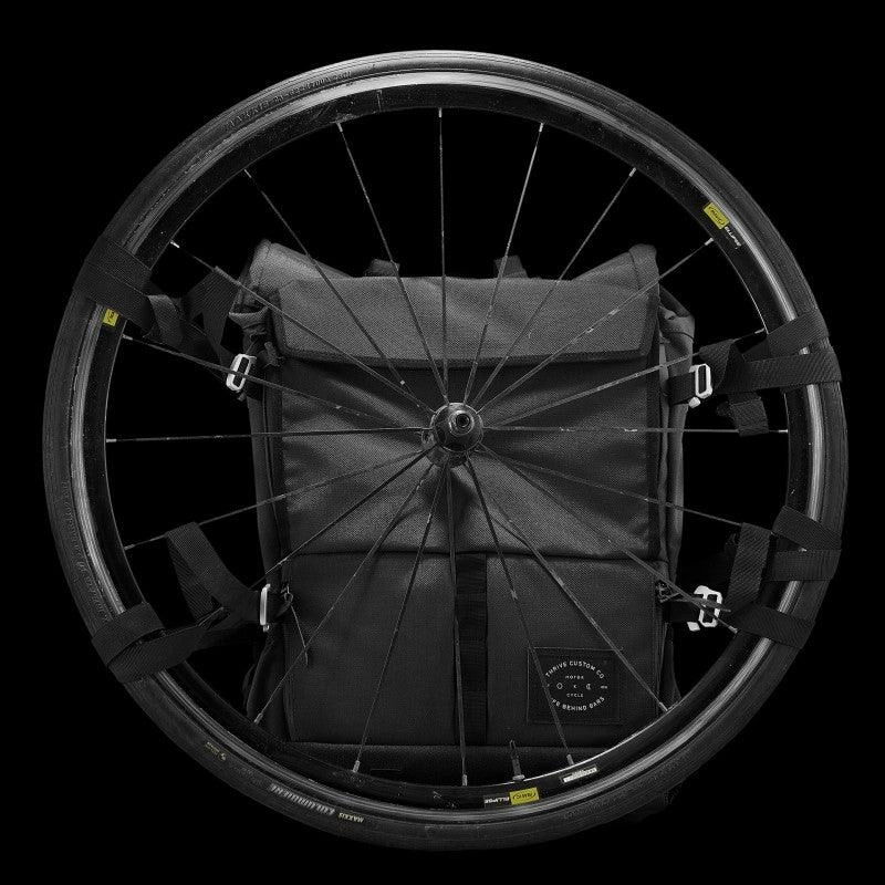 Life Behind Bars The Peloton Asphalt Rolltop Backpack