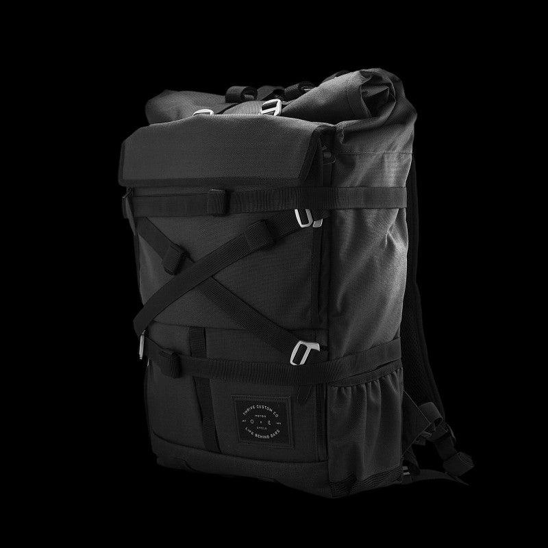Life Behind Bars The Peloton Asphalt Rolltop Backpack