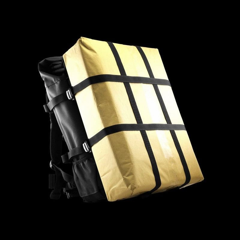 Life Behind Bars The Peloton Asphalt Rolltop Backpack