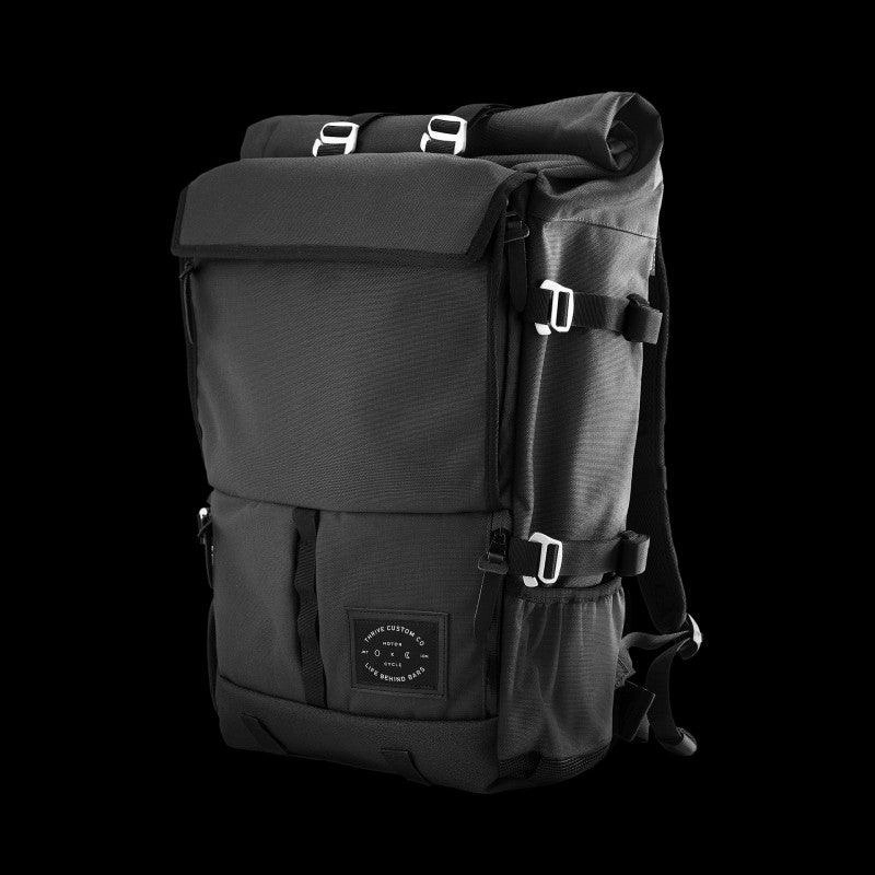 Life Behind Bars The Peloton Asphalt Rolltop Backpack