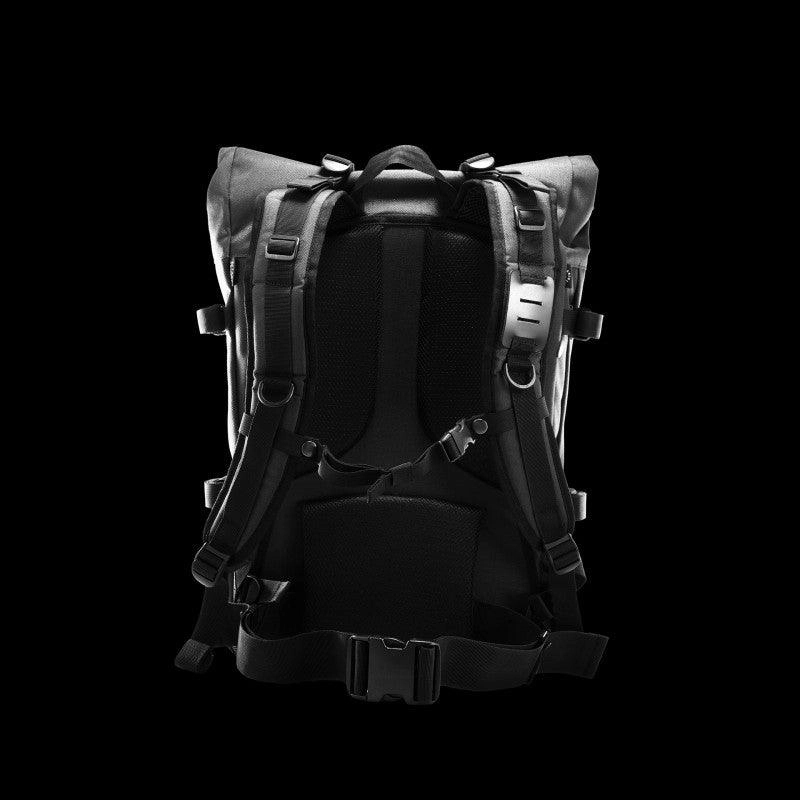Life Behind Bars The Peloton Asphalt Rolltop Backpack