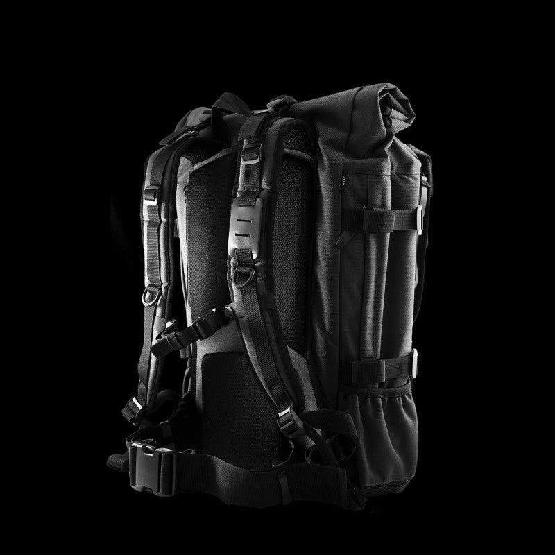 Life Behind Bars The Peloton Asphalt Rolltop Backpack