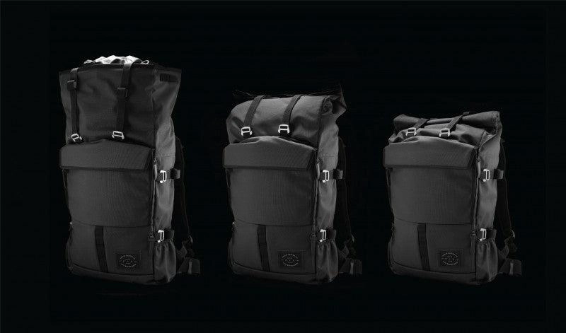 Life Behind Bars The Peloton Asphalt Rolltop Backpack