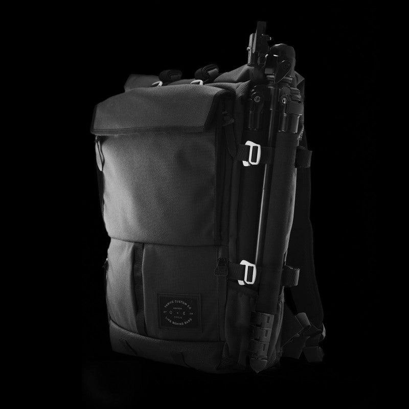 Life Behind Bars The Peloton Asphalt Rolltop Backpack