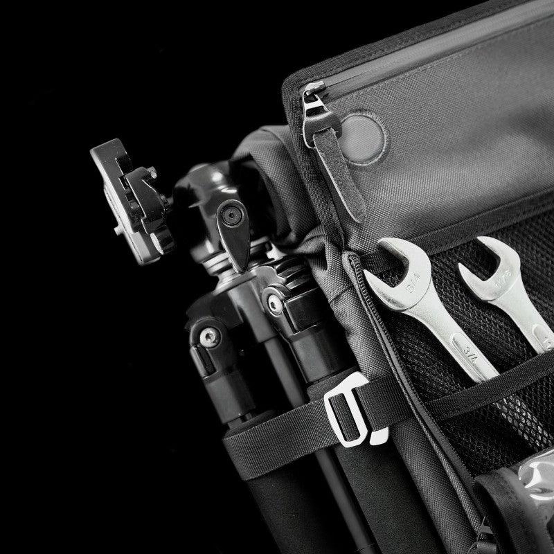 Life Behind Bars The Peloton Asphalt Rolltop Backpack
