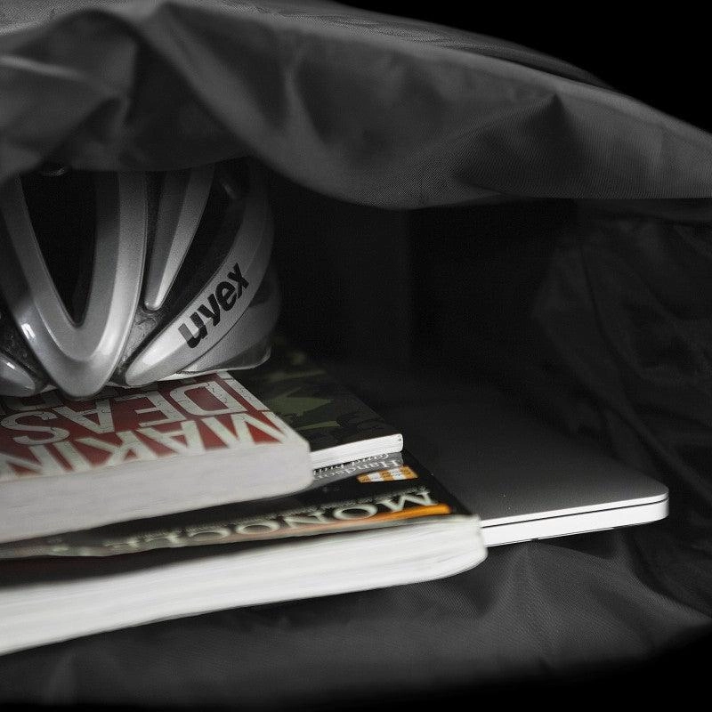 Life Behind Bars The Peloton Asphalt Rolltop Backpack