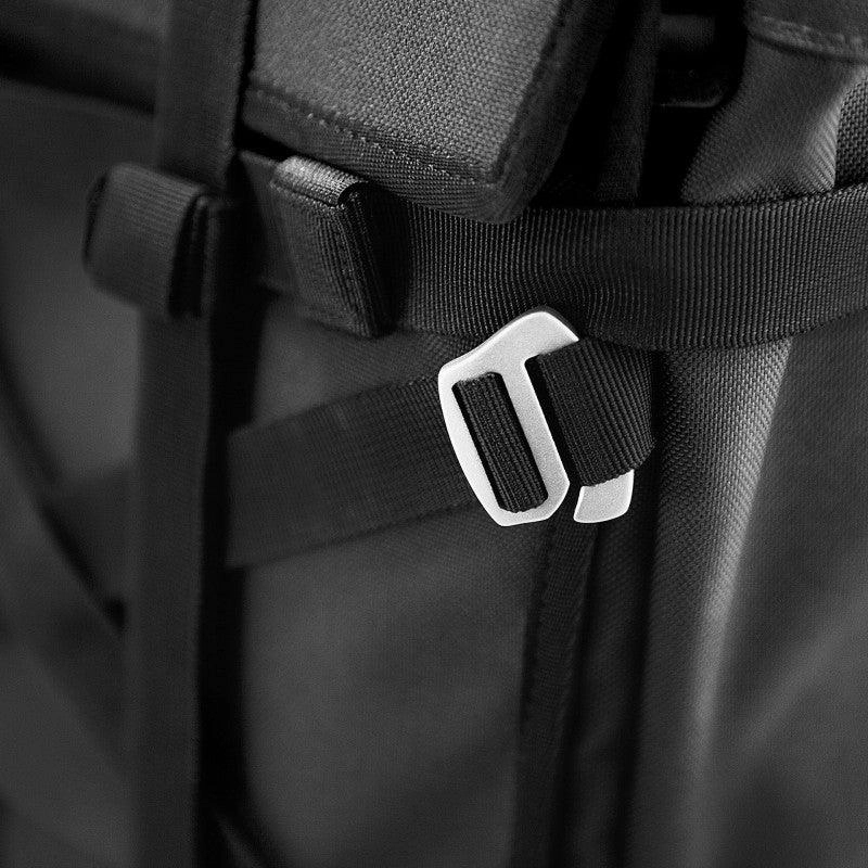 Life Behind Bars The Peloton Asphalt Rolltop Backpack
