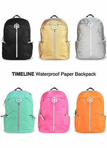 Lifeix Timeline Waterproof Laptop Backpack, Small, Black
