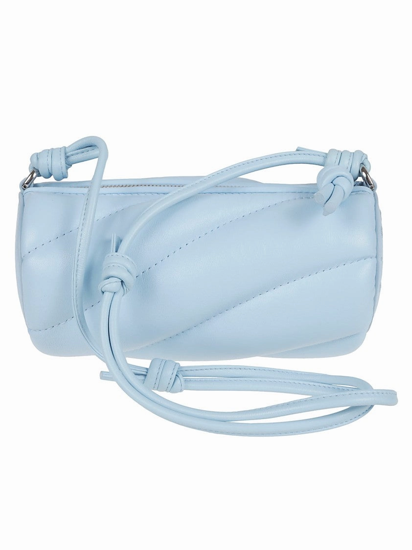 Light Blue Leather Mini Mella Bag