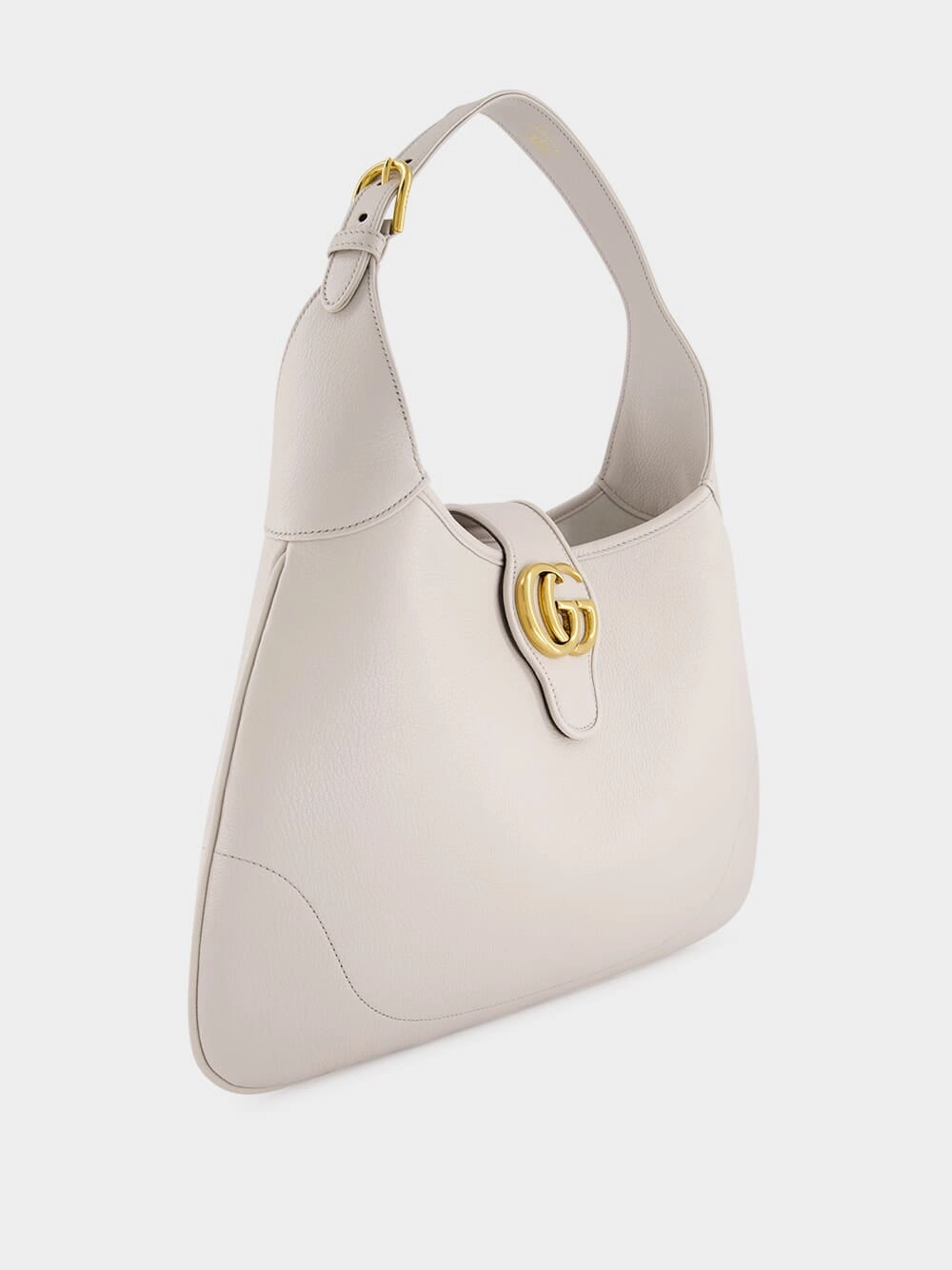 Light Grey Aphrodite Medium Shoulder Bag