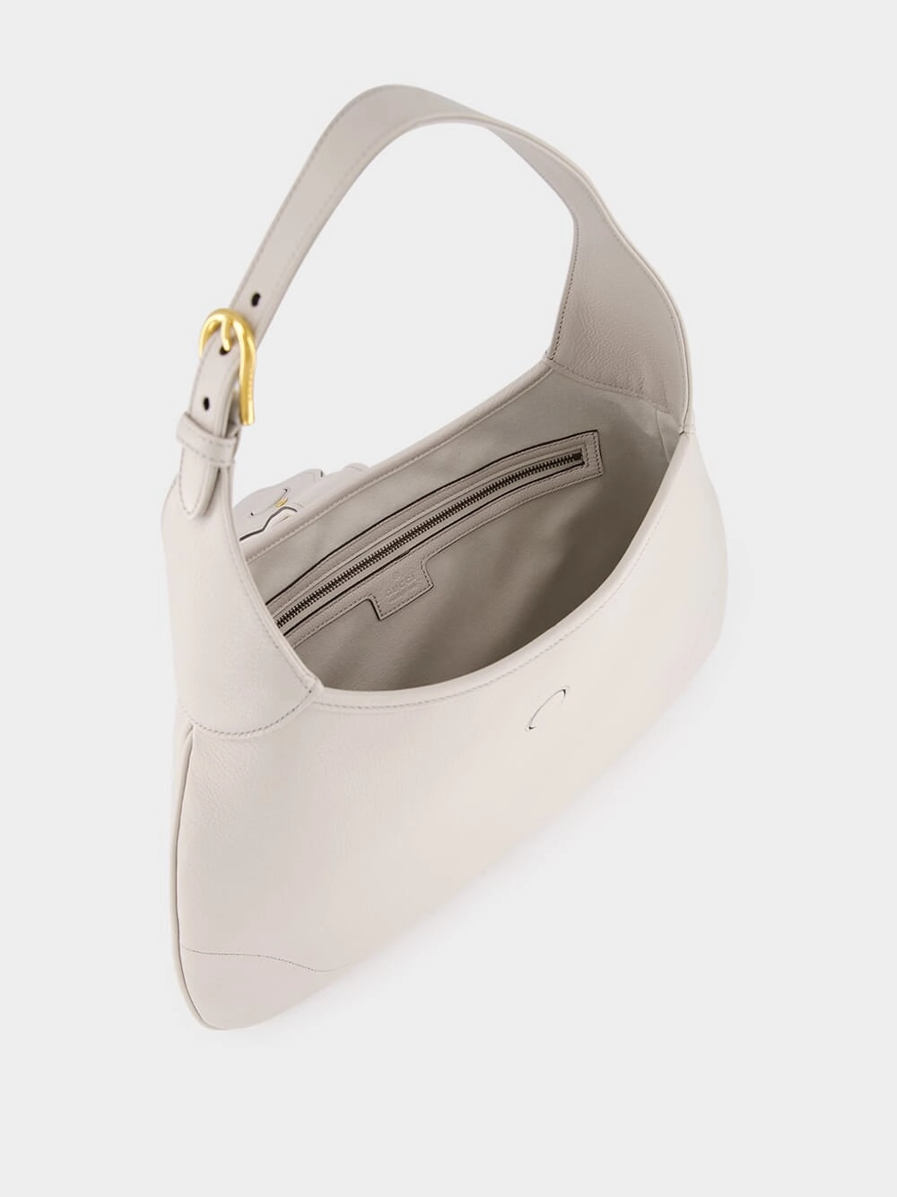 Light Grey Aphrodite Medium Shoulder Bag