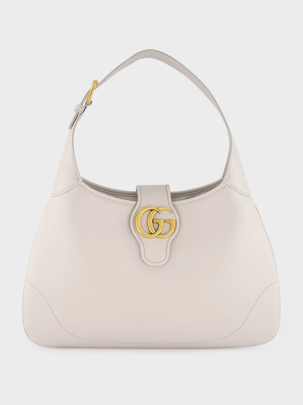 Light Grey Aphrodite Medium Shoulder Bag