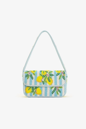 Limoncello Stripe Shoulder Bag