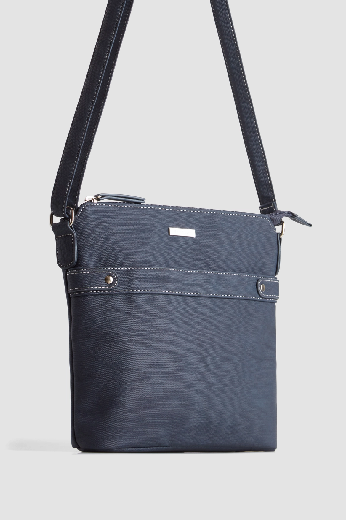 Linen Crossbody Bag