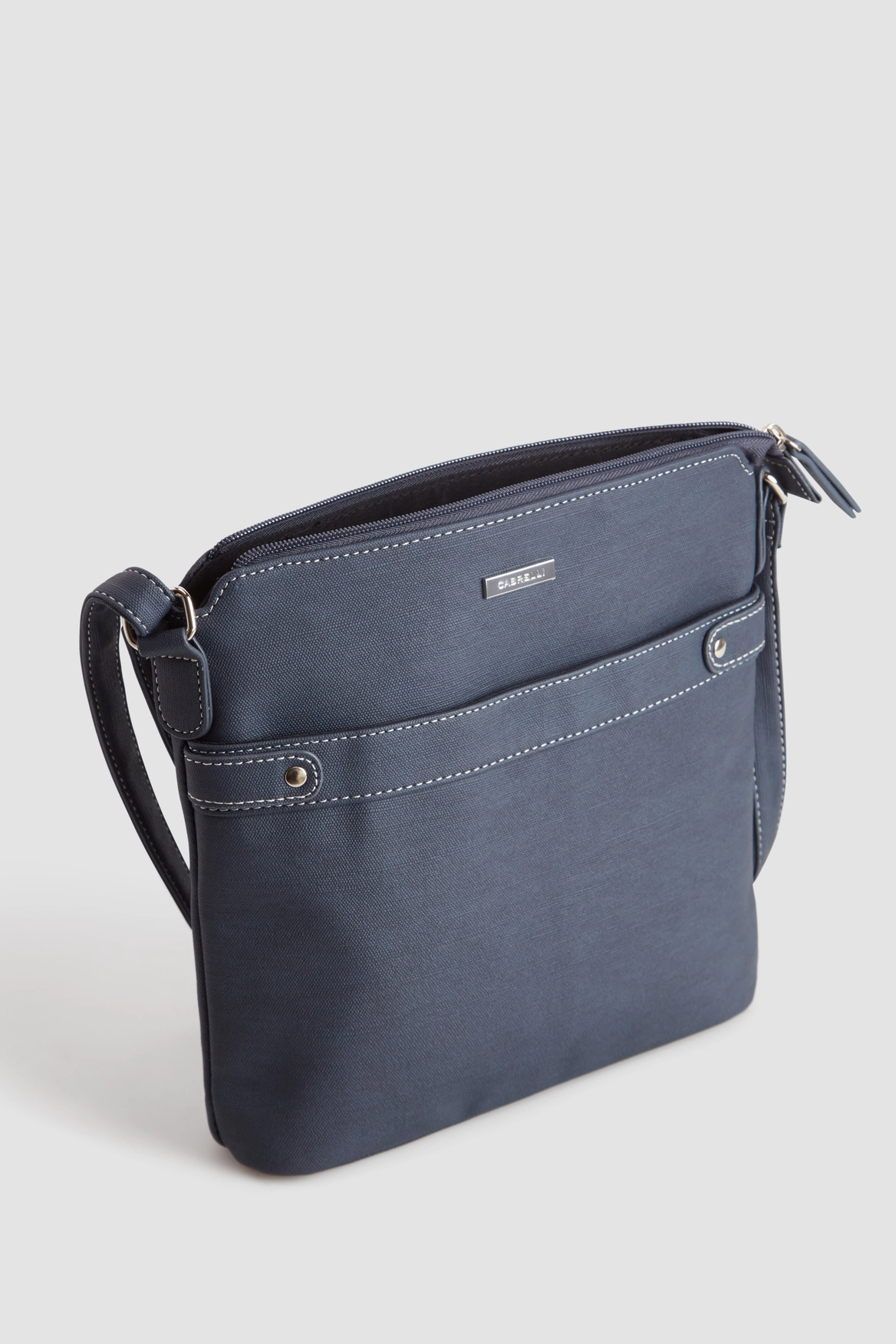 Linen Crossbody Bag