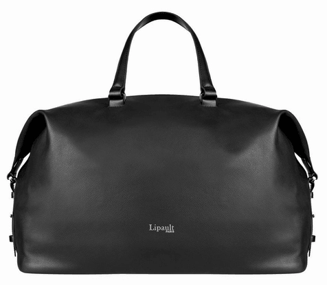 Lipault Leather Weekend Bag