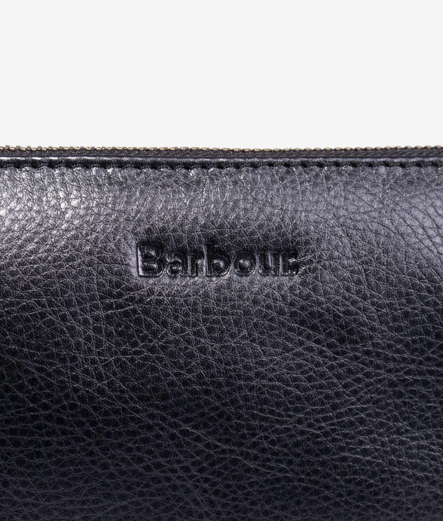 Lochy leather crossbody in black