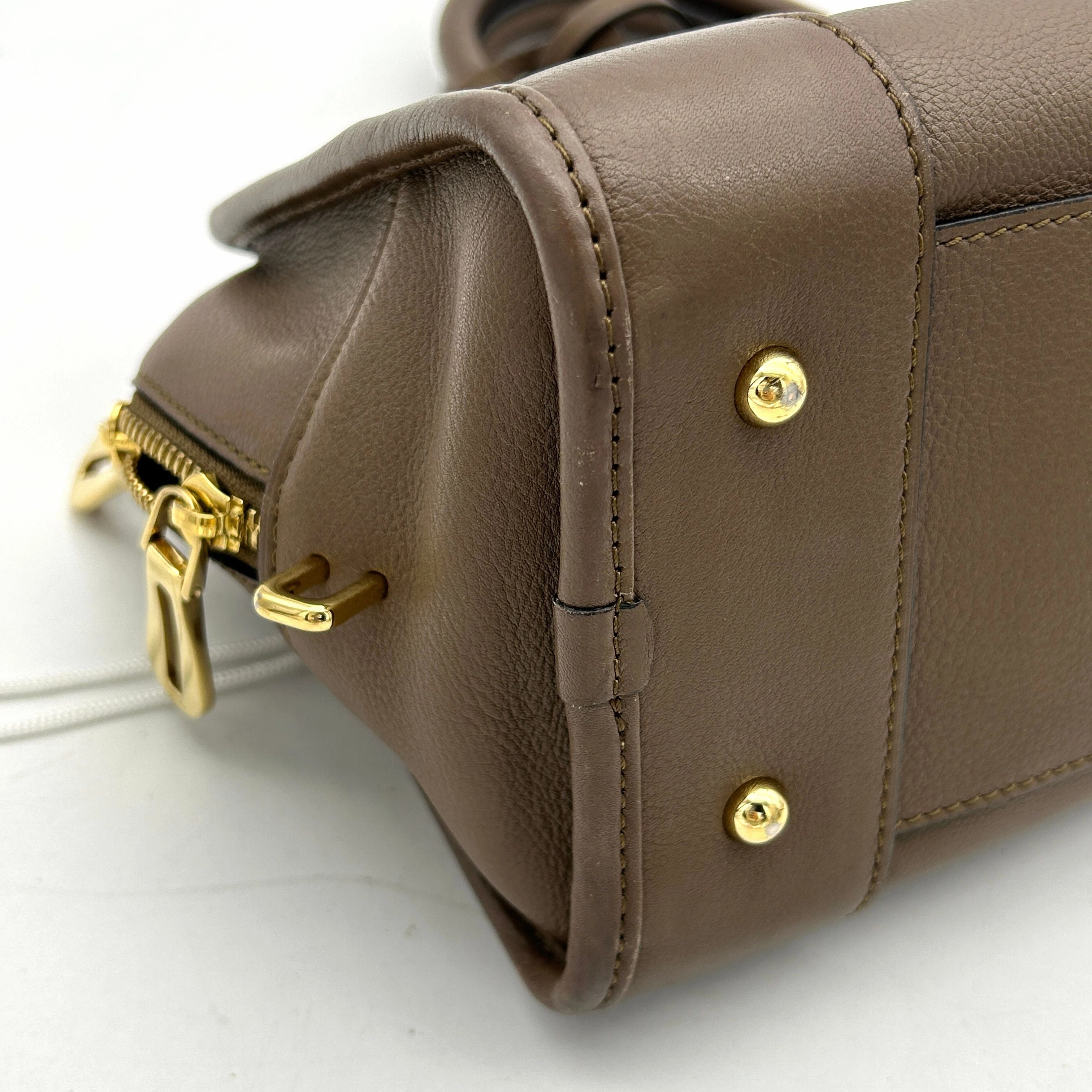 Loewe | Bags | Loewe Amazona 23 Handbag Shoulder Bag 2way Mini Boston Crossbody Dark Brown LA33196