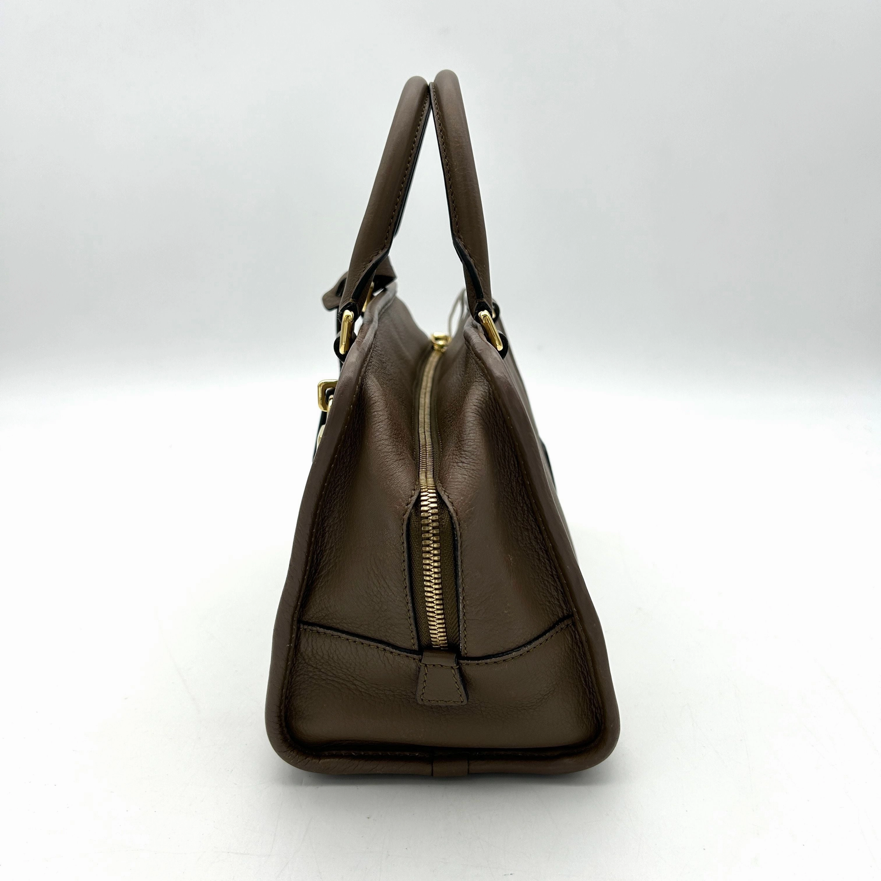 Loewe | Bags | Loewe Amazona 23 Handbag Shoulder Bag 2way Mini Boston Crossbody Dark Brown LA33196