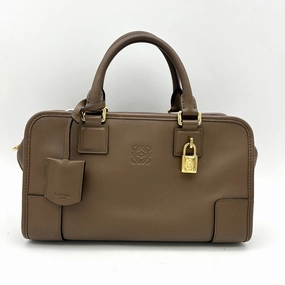 Loewe | Bags | Loewe Amazona 23 Handbag Shoulder Bag 2way Mini Boston Crossbody Dark Brown LA33196