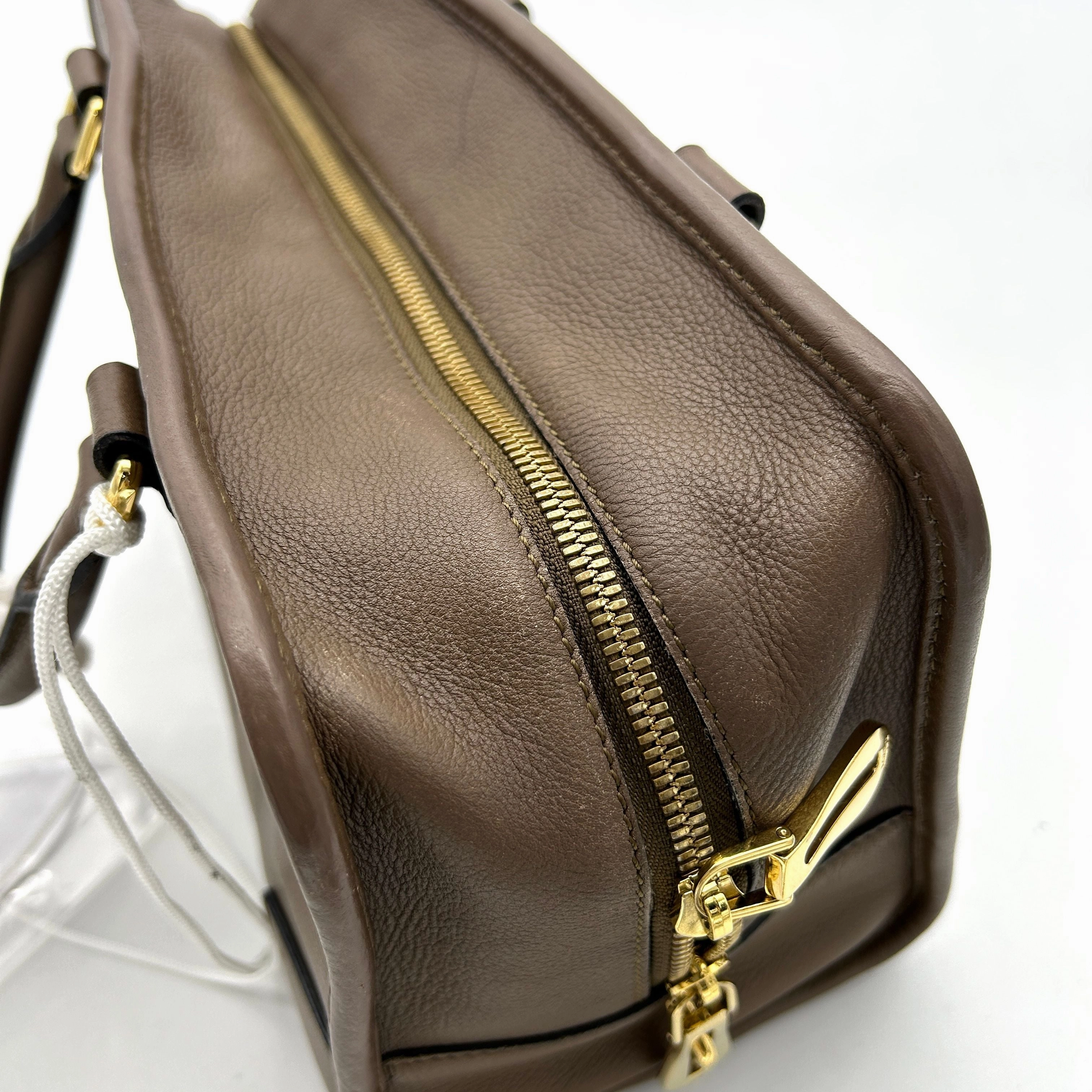 Loewe | Bags | Loewe Amazona 23 Handbag Shoulder Bag 2way Mini Boston Crossbody Dark Brown LA33196