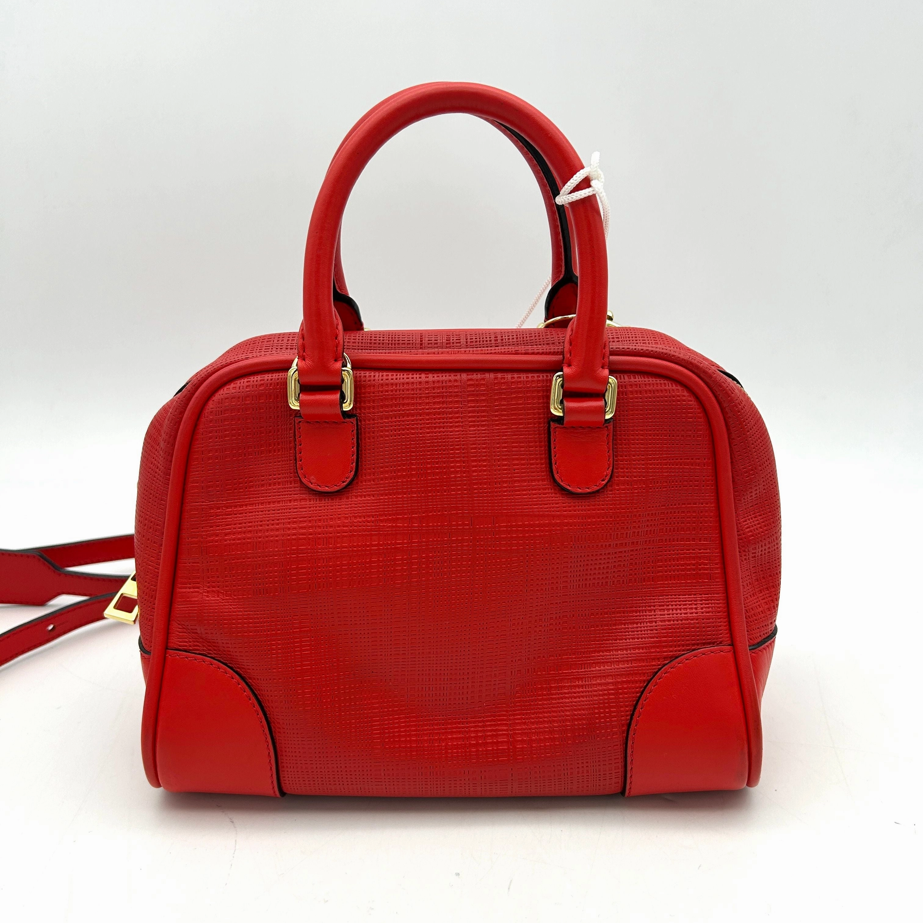 Loewe | Bags | Loewe Loewe Bag Ladys Handbag Shoulder 2way Leather Amazona 75 Medium Red LA13544