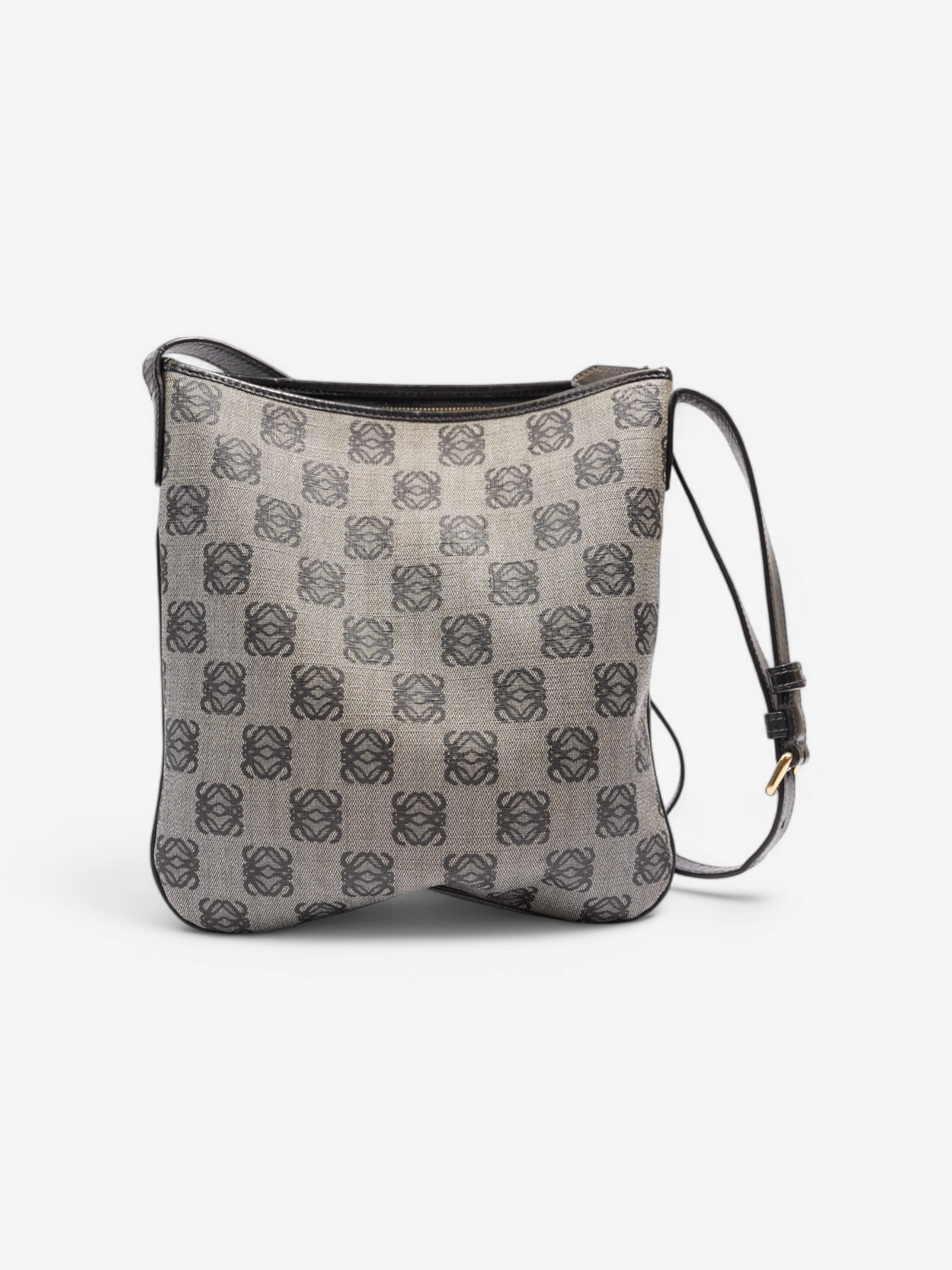 Loewe Anagram Crossbody Grey Canvas