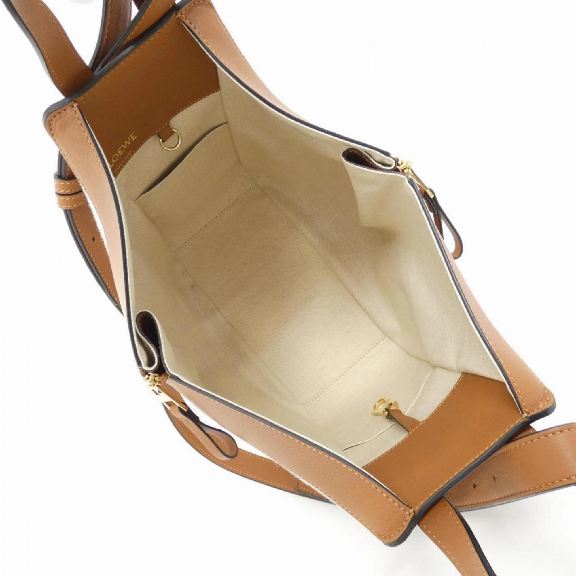 Loewe Canvas Leather Shoulder Bag (Pre-Owned)