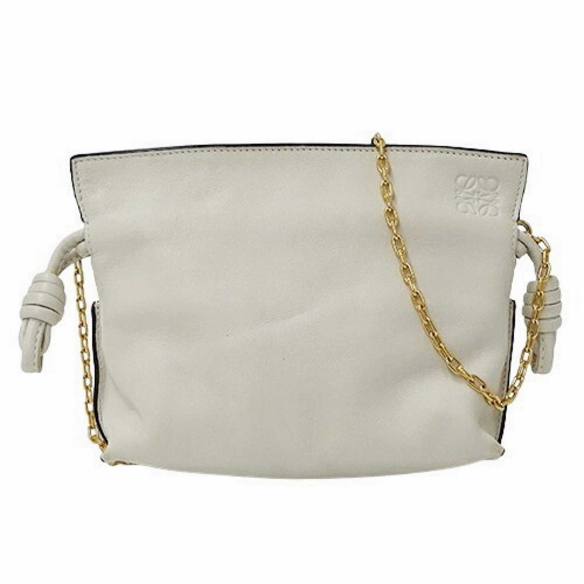 Loewe Flamenco Nappa Leather Shoulder Bag (Pre-Owned)